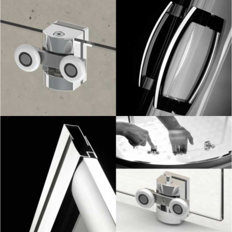 Душевая кабина Radaway Premium Plus A 800х1700 30411-01-08N