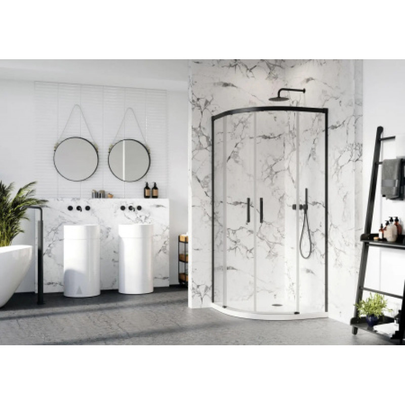 Душевая кабина Radaway Idea Black PDD 800х2005 387141-54-01