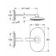Верхний душ Grohe Rainshower 360 Mono 450 мм 26450000
