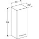 Пенал Geberit Selnova Square 850х330 501.276.00.1