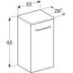 Пенал Geberit Selnova Square 650х330 501.272.00.1