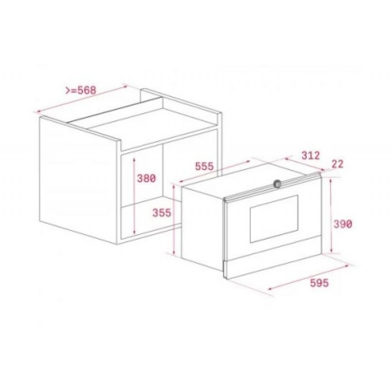 Мікрохвильова піч Teka ML 8220 BIS 112030001