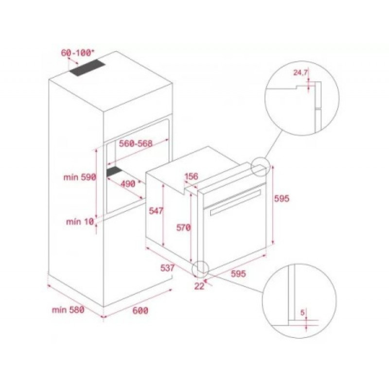 Духовой шкаф Teka HLB 630 41560132