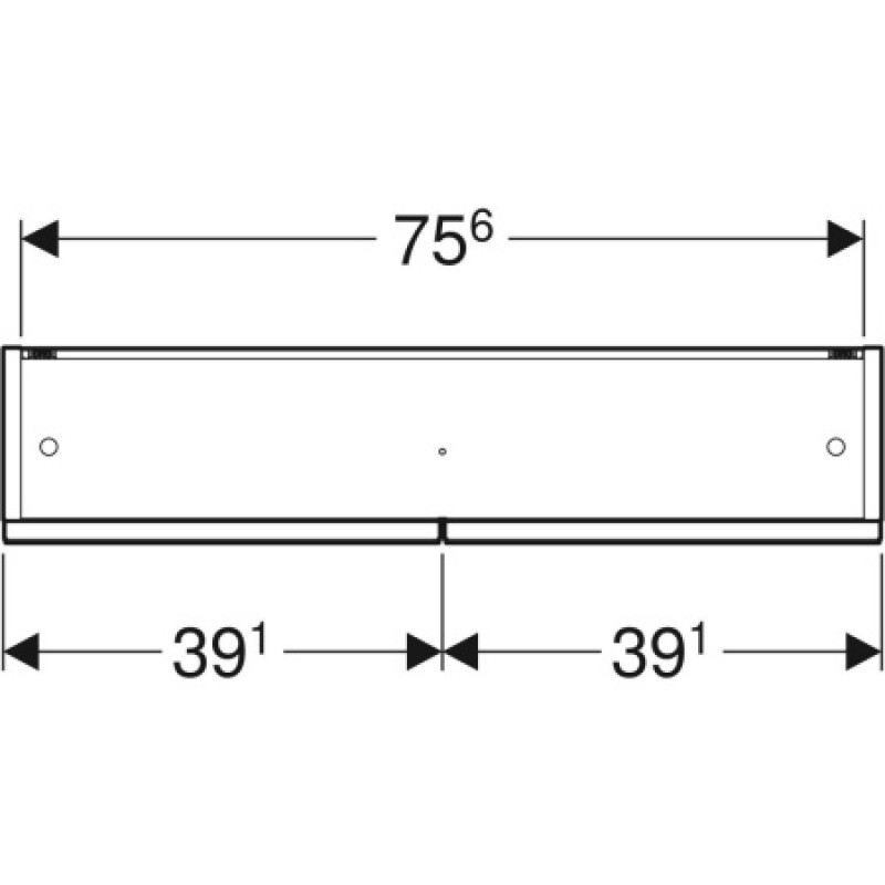 Шафка-дзеркало Geberit Selnova Square 788х850х175 мм
