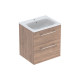 Комплект (тумба+раковина) Geberit Selnova Square 600х480 501.238.00.1