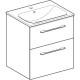 Комплект (тумба+раковина) Geberit Selnova Square 600х480 501.238.00.1