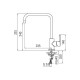 Смеситель для кухни Nobili ABC AB87134CR