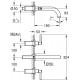 Змішувач для раковини Grohe Atrio 20169GL3