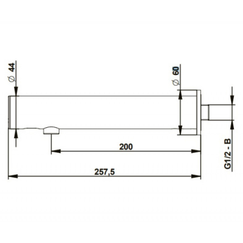Бесконтактный смеситель для раковины Presto Linea 57102