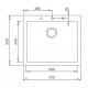 Кухонная мойка Teka Forsquare 500х400 115230009