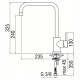 Смеситель для кухни Nobili OZ T7 OZ134/T7CR