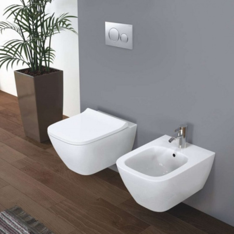 Біде підвісне Geberit Smyle Square 500.209.01.1