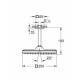 Верхний душ Grohe Tempesta Cube 250x250 26688000