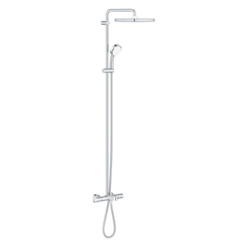 Душевая система с термостатом Grohe Tempesta Cosmopolitan Cube 250 26691000