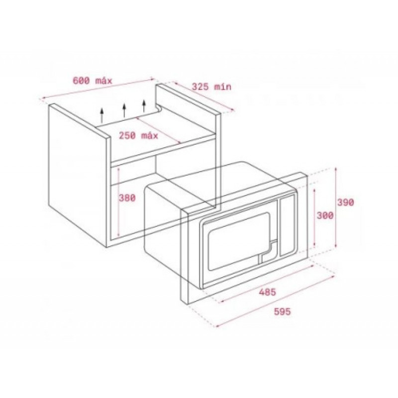Микроволновая печь MS 620 BIS 40584010
