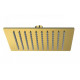 Верхній душ VALVEX Carre Gold 250х250 мм 2455590