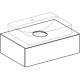 Тумба под накладной умывальник Geberit VariForm 750х510 501.160.00.1