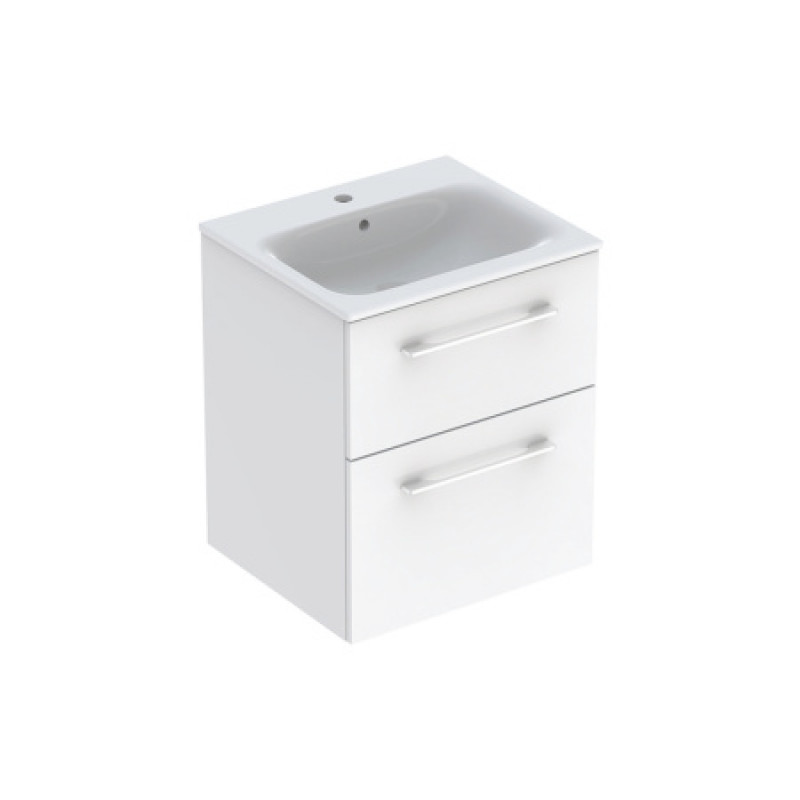 Комплект (тумба+раковина) Geberit Selnova Square 550х480 501.232.00.1
