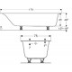 Ванна акрилова Geberit SOANA 170х75 554.014.01.1