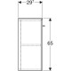 Пенал Geberit Selnova Square 330х297 мм 501.274.00.1
