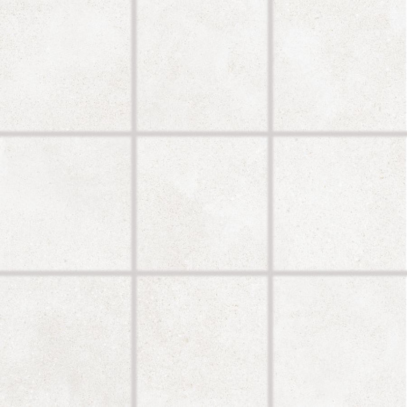 Керамічна плитка Rako BETONICO WHITE-GREY 98x98x10 мм DAK12790