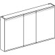 Шкафчик-зеркало с подсветкой Geberit Option 1200x700x150 мм 500.207.00.1