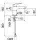 Смеситель для раковины Nobili Blues BS101118/3CR