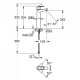 Змішувач для раковини Grohe BauLoop 23764001