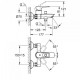 Змішувач для ванни Grohe BauLoop 23603001