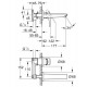 Смеситель для раковины Grohe BauLoop 20289001