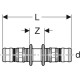 Колено Geberit Mepla PVDF 20 622.271.00.5