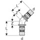 Колено Geberit Mepla PVDF 26 623.271.00.5