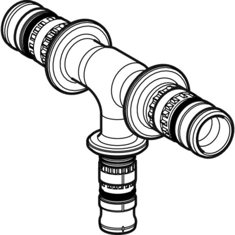 Колено Geberit Mepla PVDF 40 625.271.00.5