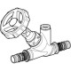 Колено настенное Geberit Mepla 16-1/2 L=3.6см 601.289.00.5