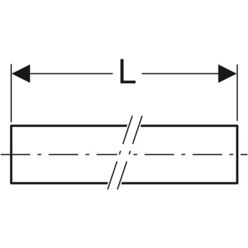 Колено настенное Geberit Mepla 16-1/2 L=5.2см 601.293.00.5