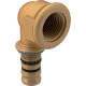Колено настенное Geberit Mepla 16-1/2 L=3.6см 611.289.00.5
