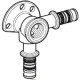 Колено настенное проходное Geberit Mepla 20-1/2 L=5.2см 612.305.00.5