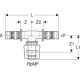 Муфта Geberit Mepla PVDF 16 621.505.00.5