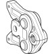 Муфта перехідна Geberit Mepla PVDF 63-50 627.654.00.5
