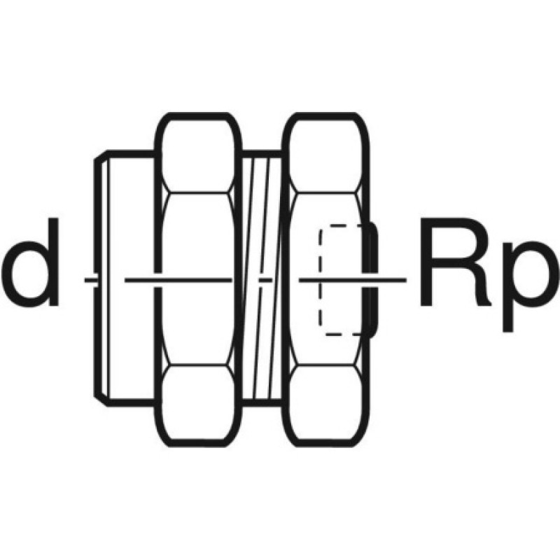 Перехідник Geberit Mepla на Mapress NPW 1.4401 32-28 604.510.00.5