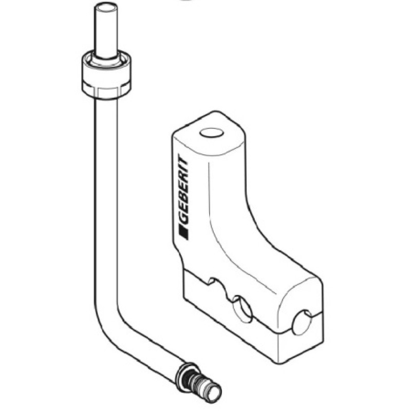 Підведення до радіатора Geberit Mepla 16-15 L=30см 611.250.22.7