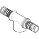 Трійник Geberit Mepla з внутрішнім різьбленням 40-1/2-40 605.360.00.5