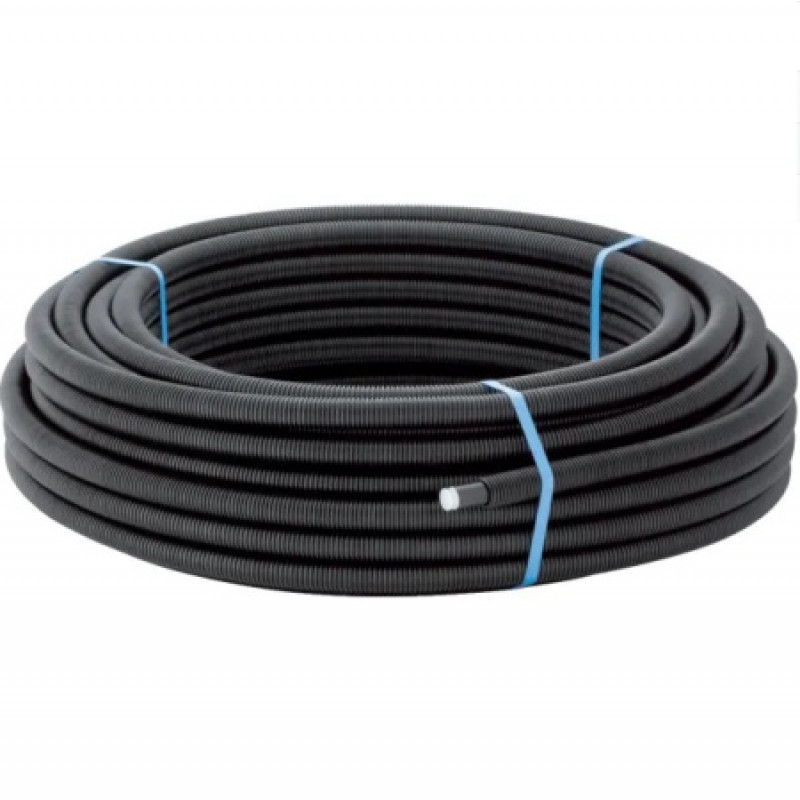 Труба Geberit Mepla у гофротрубі в бухті PE-RT II/Al/PE-RT II 20 L=50м 602.131.00.2