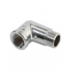 Уголок General Fittings латунный хромированный 1/2"х1/2" НВ 2700F8B040400A
