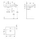 Раковина Geberit Smyle Square 550х440 мм 500.259.01.1
