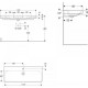Раковина Geberit Smyle Square 1200х485 мм 500.226.01.1