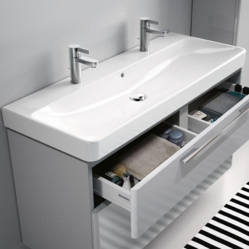 Раковина Geberit Smyle Square 1200х485 мм 500.253.01.1