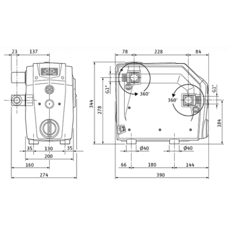 Насос повышения давления Wilo Isar BOOST5-E-3 4243583