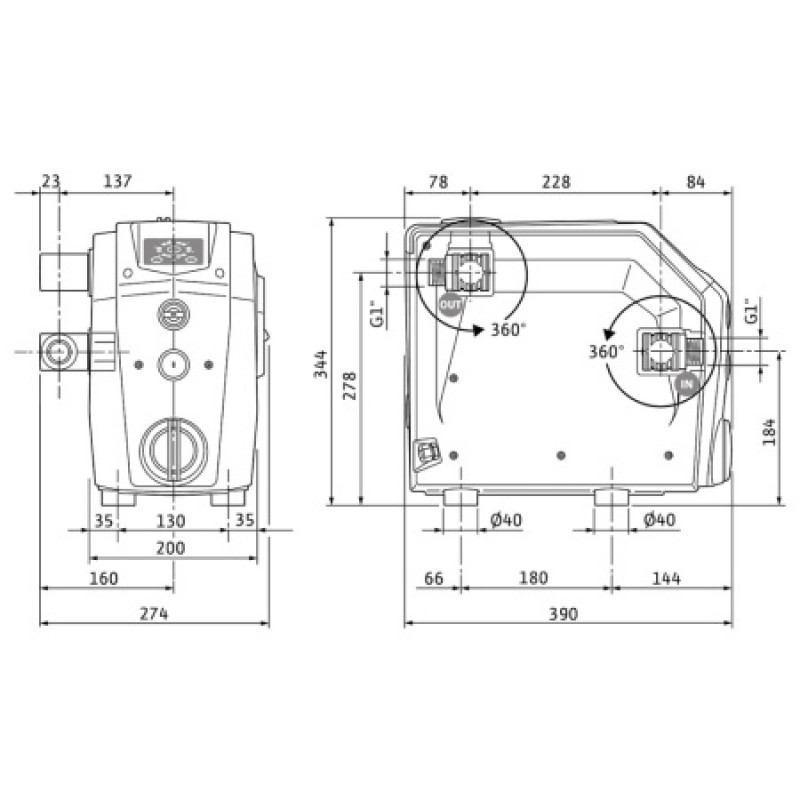 Насос повышения давления Wilo Isar BOOST5-E-5 4243584