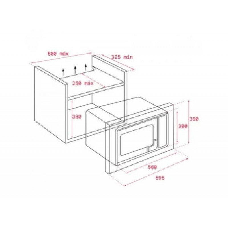 Микроволновая печь MAESTRO ML 8200 BIS 112060001